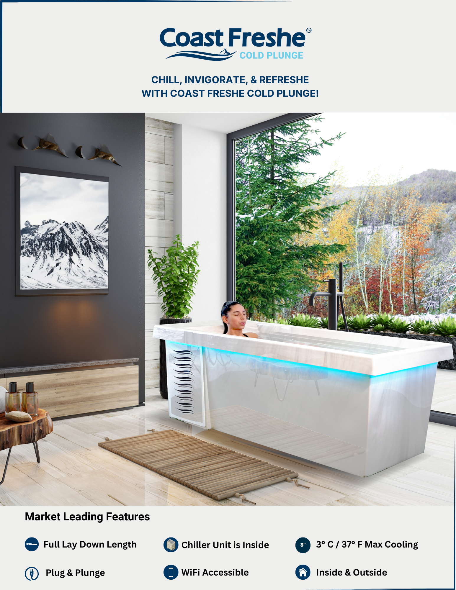 Coast Freshe Cold Plunge Commercial